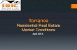 April 2014 Torrance Real Estate Market Trends Update