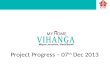 My Home Vihanga - Status Report  as on 07.12.2013