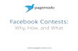 Facebook Contests - Why, How, and What