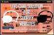 Integrate Live Chat solution on Shopify based ecommerce website.
