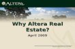 Why Altera Real Estate?