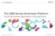 Philipe Riand - Building Social Applications using the Social Business Toolkit SDKlatform - sdk