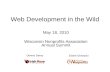 Web Development in the Wild