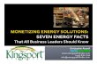 Monetizing Energy Solutions