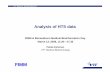 HTS data analysis