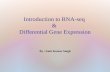Introductin to RNAseq & Differential Gene Expression