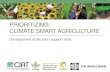 Prioritising Climate Smart Agriculture