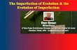 The Imperfection of Evolution and the Evolution of Imperfection
