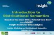 Introduction to Distributional Semantics
