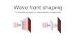 Wavefrontshaping: Controlling light in disordered materials