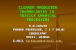 Cleaner producton technologies (modified)