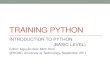 web programming Unit VIII complete about python  by Bhavsingh Maloth