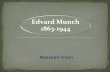 Edvard Munch Power Point Presentation