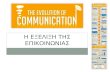 The evolution of communication