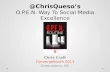 The O.P.E.N. Way to Social Media Excellence by Chris Craft