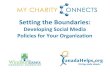 MyCharityConnects Windsor - Social Media Policies [2011-03-02]