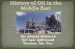 Oil production in middle east