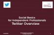 Social basics for independent professionals   twitter overview