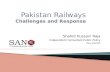 Pakistan Railways- Challenges and Response