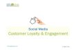 Social Media for Customer Loyalty and Brand Engagement