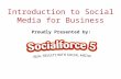 Introduction to Social Media for Business