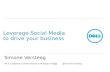 Leverage social media to drive business the case sept 2012