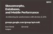 Skeuomorphs, Databases, and Mobile Performance