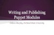 June 2014 PDX PUG: Writing and Publishing Puppet Modules