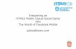 Facebook and GoFresh and itsmy integrating an HTML5 game into Facebook world