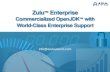 Zulu Enterprise Overview: Multi-Platform OpenJDK with Production Support