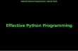 Effective Python Programming