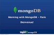 Morning with MongoDB Paris 2012 - Accueil et Introductions