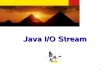 Java I / O Stream
