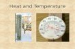 heat & temperature with the adaptation of animalas and plants