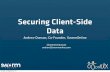 Securing Client Side Data