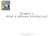 Software Architecture in Practice chapter 1