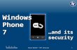 Windows Phone 7 Security