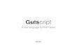 OSDC.TW - Gutscript for PHP haters
