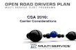 CSA 2010 _carrier_considerationsCSA 2010: Carrier Considerations