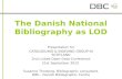 The Danish National Bibliography as LOD