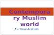 Contemporary muslim world