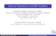 Spurious Dependencies and EDA Scalability
