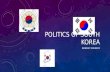 Politics of South Korea