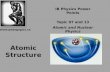 Ppt djy 2011 1   topic 7 atomic structure sl intro