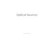 Chapter6 optical sources