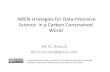 NREN strategies for Data-Intensive Science in a Carbon Constrained World