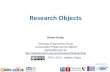Research Objects Tutorial (TPDL)