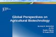 Global perspectives on agricultural biotechnology