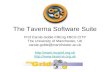 The Taverna Software Suite