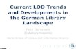 Current LOD Trends and Developments in the German Library Ecosystem